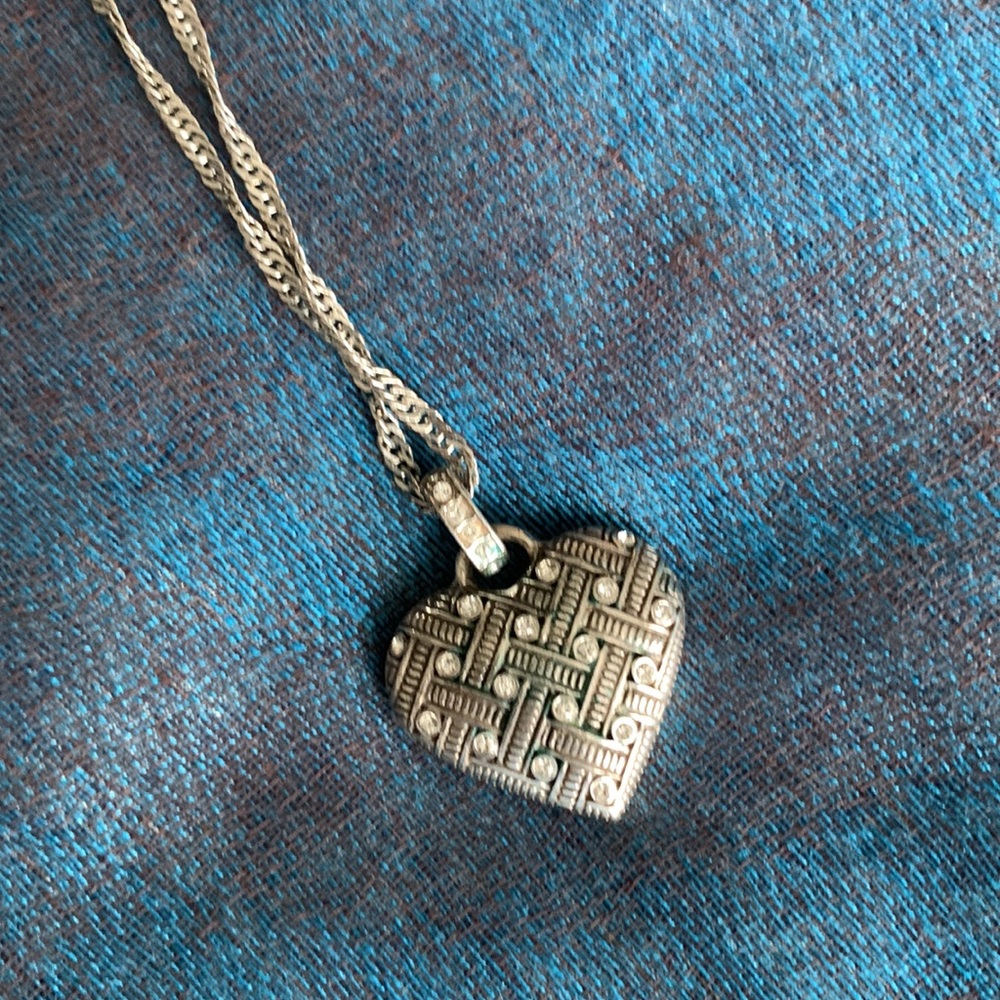 Brighton Heart with Crystals Necklace - Picture 3 of 5